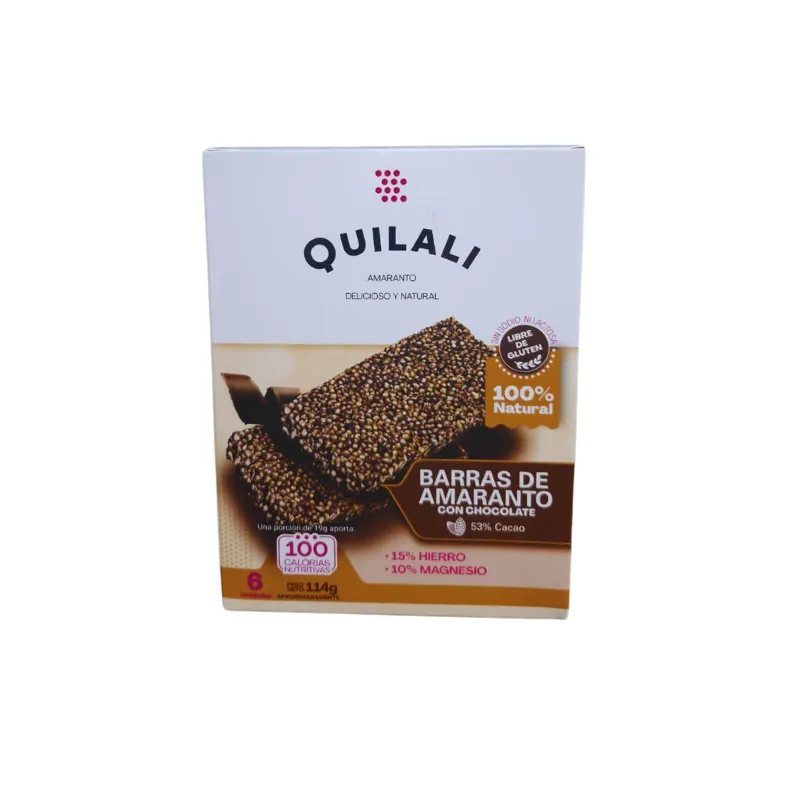 Barra de Amaranto Premium con Chocolate