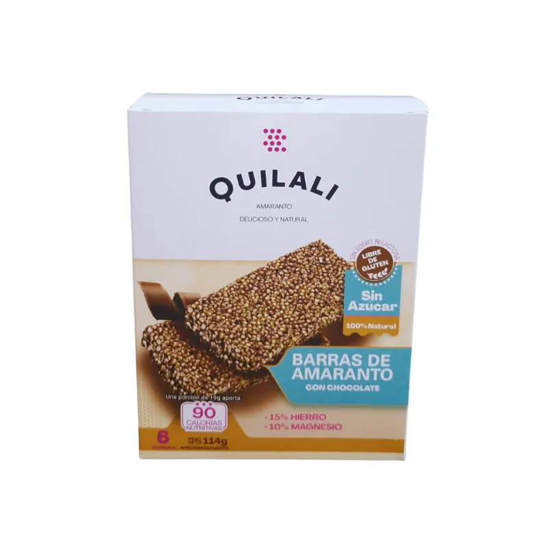 Barra de Amaranto Premium con Chocolate